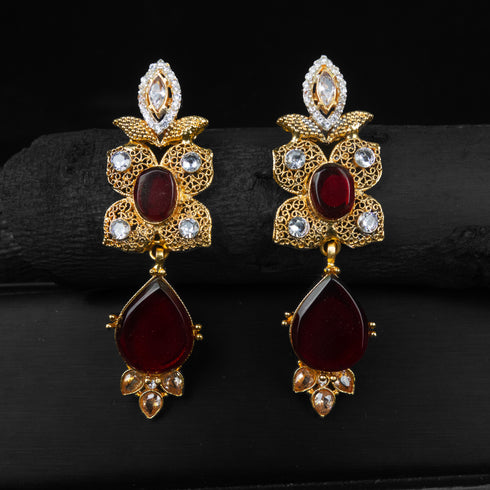 Kundan earrings D233-3